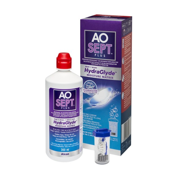 AOSEPT Plus Con HydraGlyde 360 ml