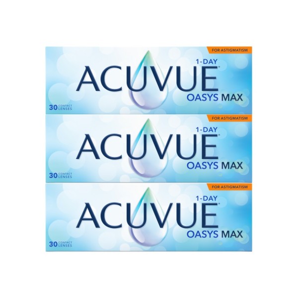 Acuvue Oasys Max 1-Day for Astigmatism (90 Lenti) - Consegna Rapida - Ottica Lotito