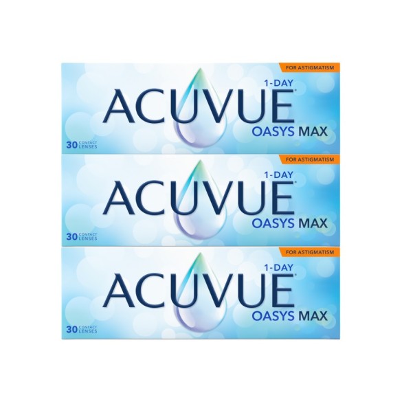 Acuvue Oasys Max 1-Day for Astigmatism (90 Lenti) - Consegna Rapida - Ottica Lotito