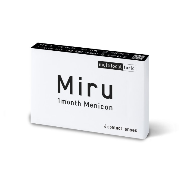Miru 1Month Menicon Multifocal Toric (6 LentI) - Consegna Rapida - Ottica Lotito