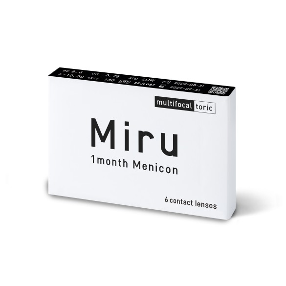Miru 1Month Menicon Multifocal Toric (6 LentI) - Consegna Rapida - Ottica Lotito