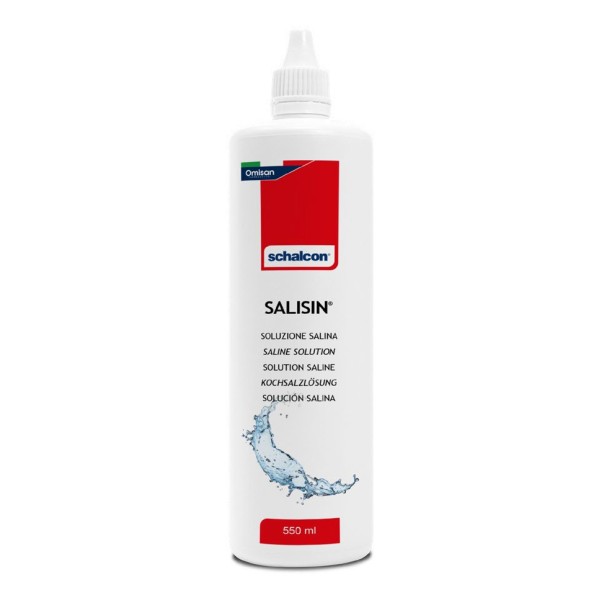 Soluzione salina Salisin 550 ml - Consegna Rapida - Ottica Lotito